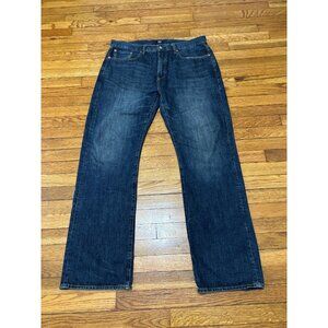Gap Mens Relaxed Fit Jeans Size 38x36 Blue Dark Wash 100% Cotton Denim Pants